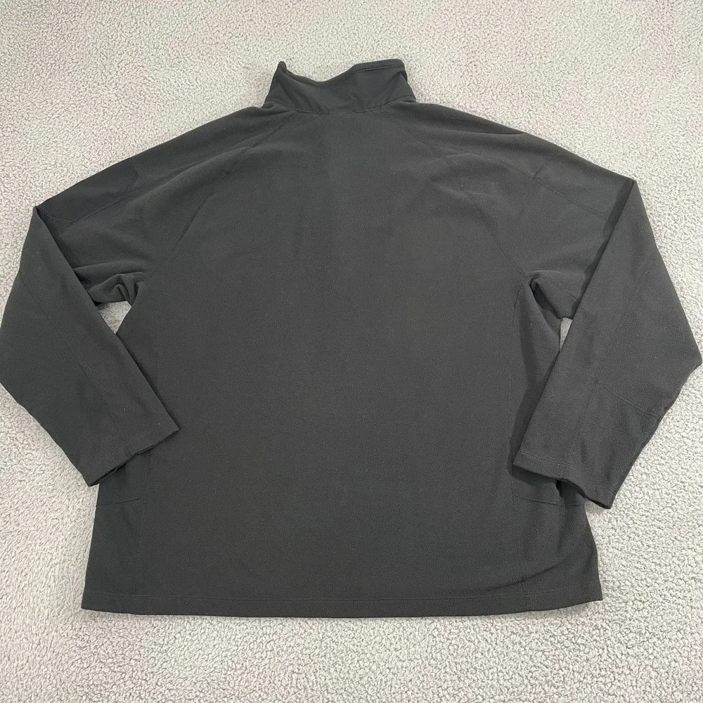 The North Face Flashdry 1/4 Zip Fleece Men XXL Black Gorpcore Outdoor Pullover